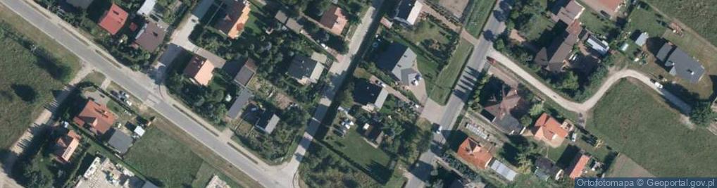 Zdjęcie satelitarne Równoległa ul.