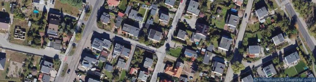 Zdjęcie satelitarne Różana ul.