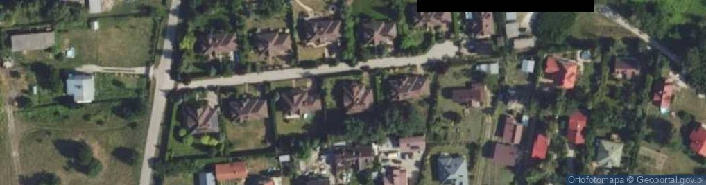 Zdjęcie satelitarne Różana ul.