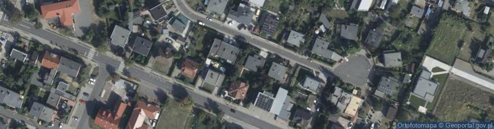 Zdjęcie satelitarne Różana ul.