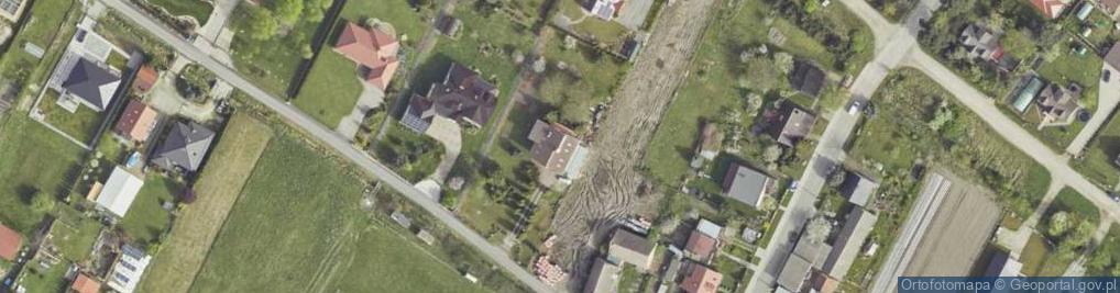 Zdjęcie satelitarne Różana ul.