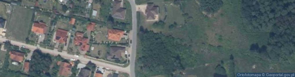 Zdjęcie satelitarne Różana ul.