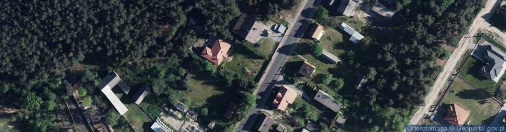 Zdjęcie satelitarne Rokicka ul.
