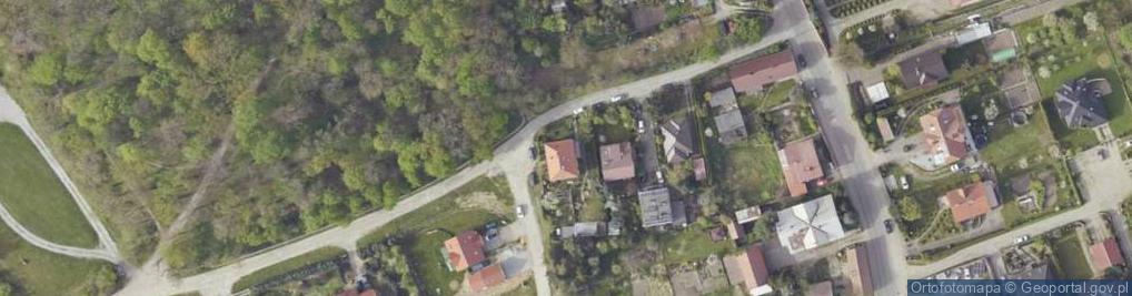 Zdjęcie satelitarne Różana ul.