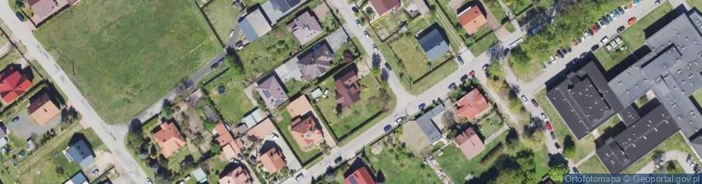 Zdjęcie satelitarne Różana ul.
