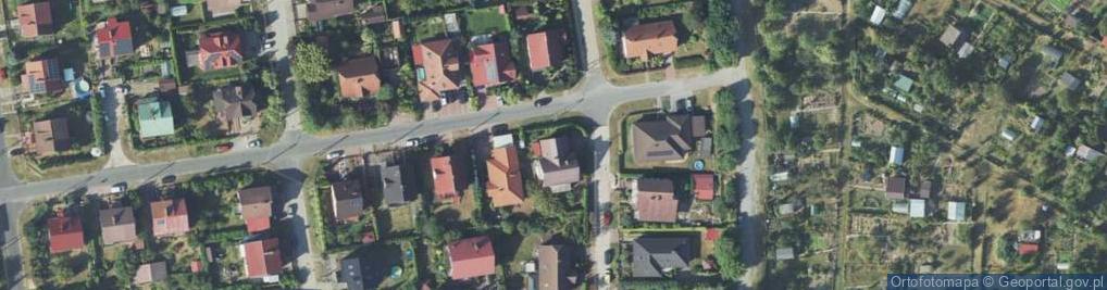 Zdjęcie satelitarne Różana ul.