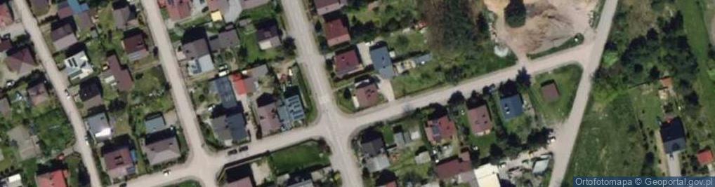 Zdjęcie satelitarne Romańska ul.