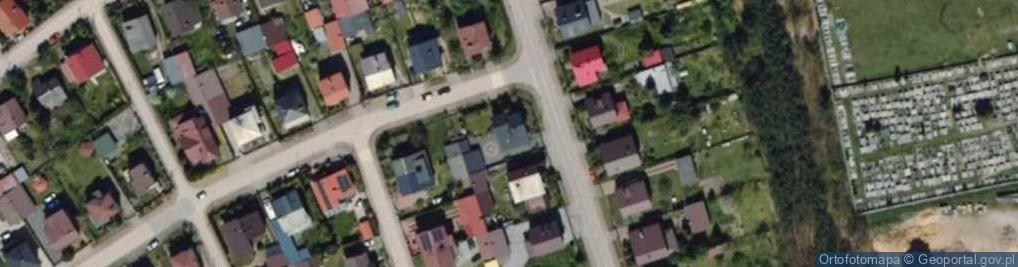 Zdjęcie satelitarne Romańska ul.