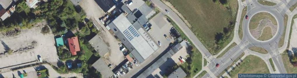 Zdjęcie satelitarne Różana ul.