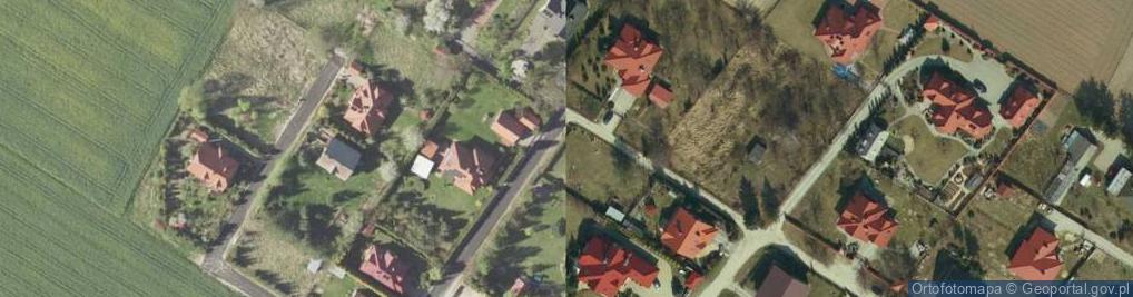 Zdjęcie satelitarne Romantyczna ul.