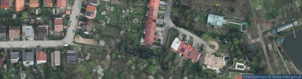 Zdjęcie satelitarne Różana ul.