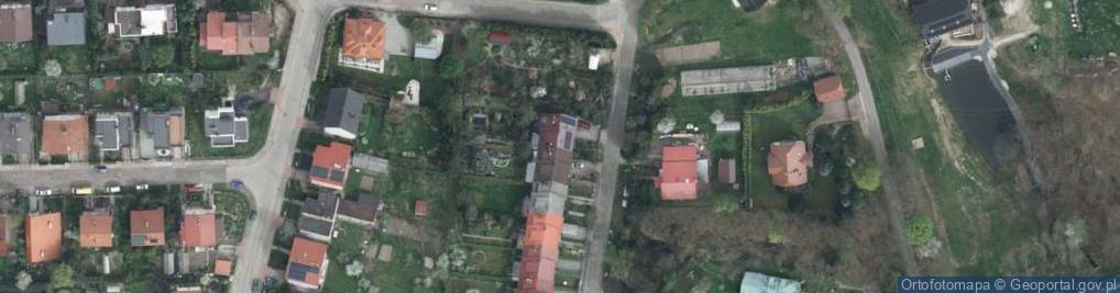 Zdjęcie satelitarne Różana ul.