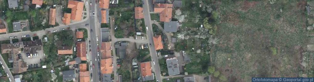 Zdjęcie satelitarne Równoległa ul.