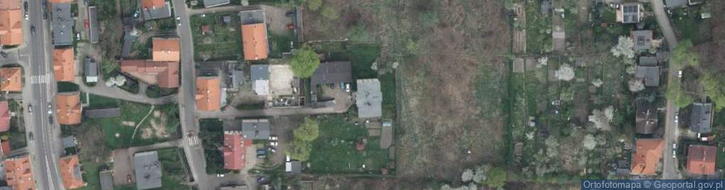 Zdjęcie satelitarne Równoległa ul.
