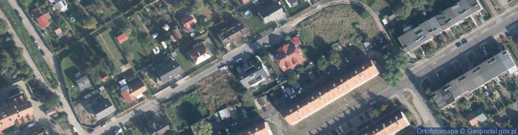 Zdjęcie satelitarne Róży Wiatrów ul.