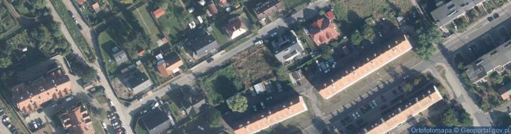 Zdjęcie satelitarne Róży Wiatrów ul.