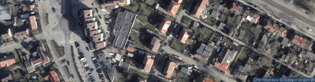 Zdjęcie satelitarne Różana ul.