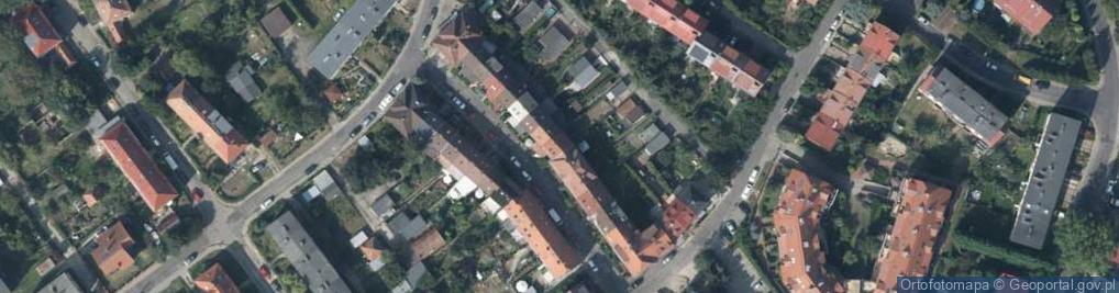 Zdjęcie satelitarne Roentgena Wilhelma ul.