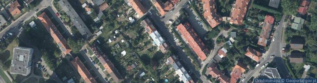 Zdjęcie satelitarne Roentgena Wilhelma ul.