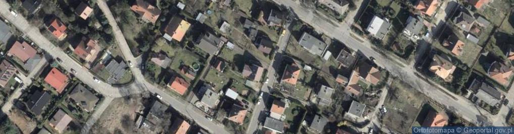 Zdjęcie satelitarne Róży Polnej ul.