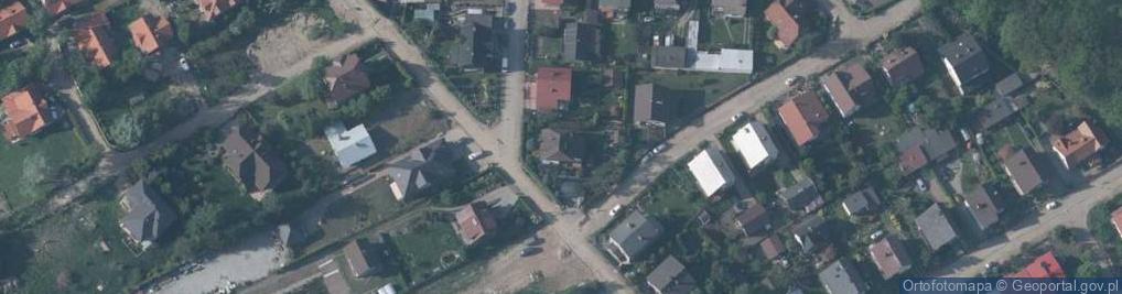 Zdjęcie satelitarne Różana ul.