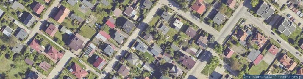 Zdjęcie satelitarne Równoległa ul.