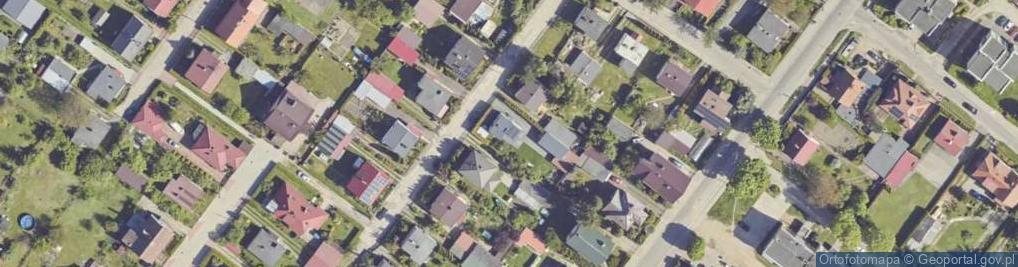 Zdjęcie satelitarne Równoległa ul.