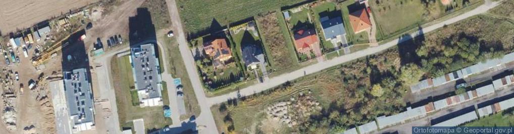 Zdjęcie satelitarne Różana ul.