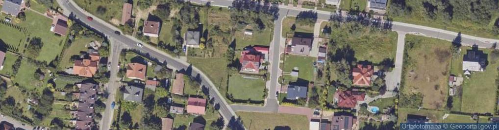 Zdjęcie satelitarne Równoległa ul.