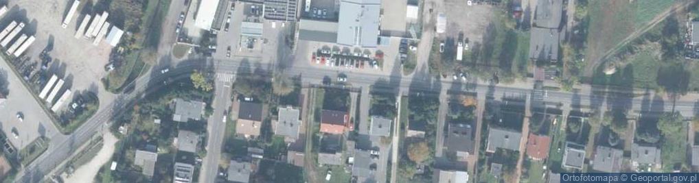Zdjęcie satelitarne Rokietnicka ul.