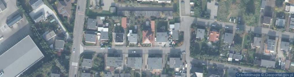Zdjęcie satelitarne Różana ul.
