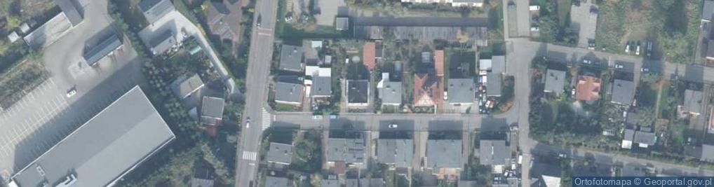 Zdjęcie satelitarne Różana ul.