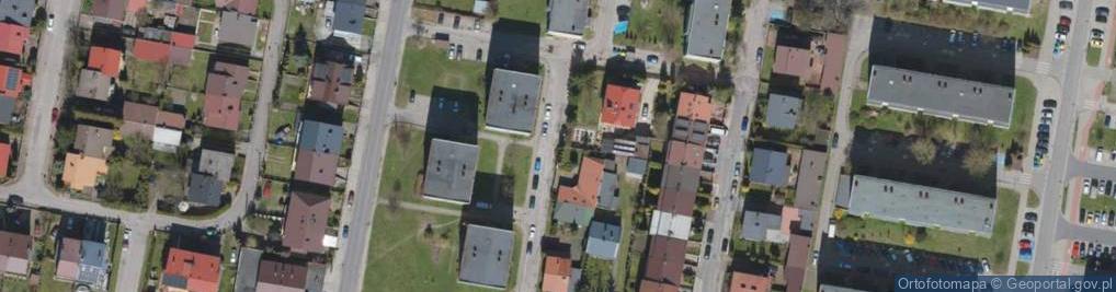 Zdjęcie satelitarne Rodego Jana Serafina, dr. ul.