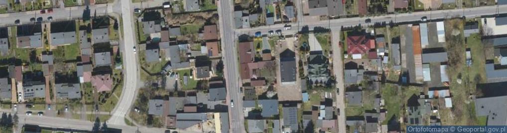 Zdjęcie satelitarne Rolna ul.