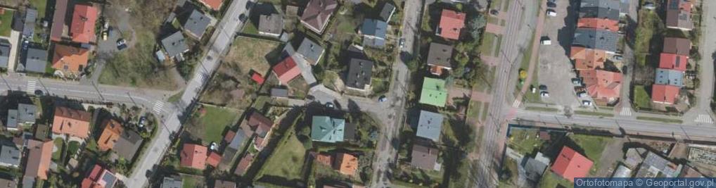Zdjęcie satelitarne Różana ul.