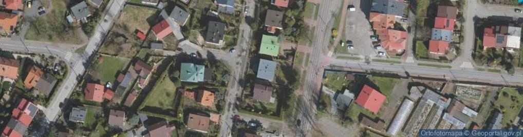 Zdjęcie satelitarne Różana ul.