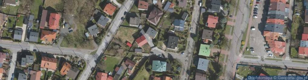 Zdjęcie satelitarne Różana ul.