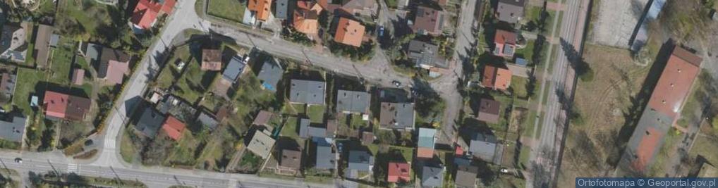 Zdjęcie satelitarne Różana ul.