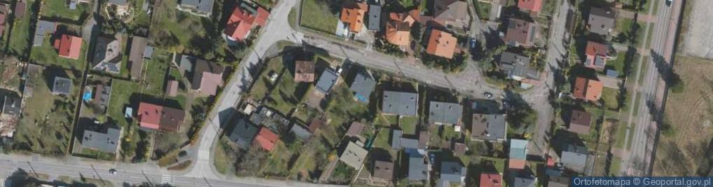 Zdjęcie satelitarne Różana ul.