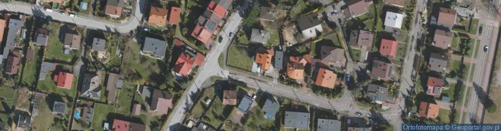 Zdjęcie satelitarne Różana ul.