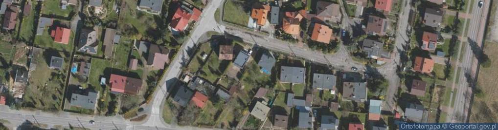 Zdjęcie satelitarne Różana ul.