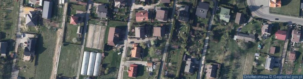 Zdjęcie satelitarne Różana ul.