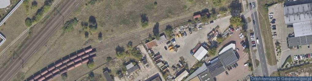 Zdjęcie satelitarne Równinna ul.