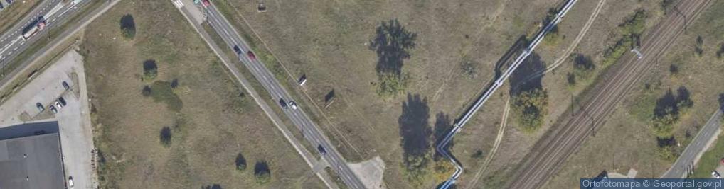Zdjęcie satelitarne Równinna ul.