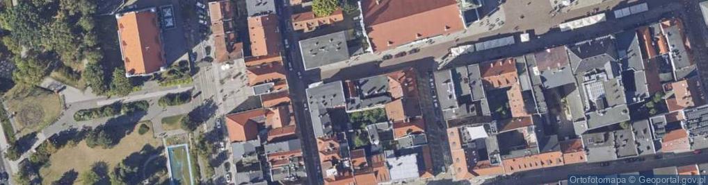Zdjęcie satelitarne Różana ul.