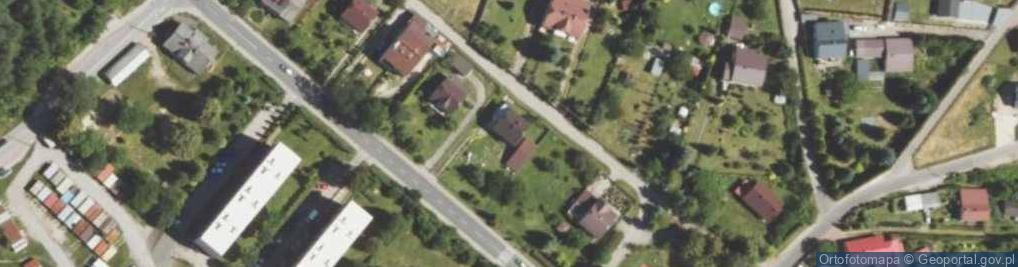 Zdjęcie satelitarne Rodzinna ul.