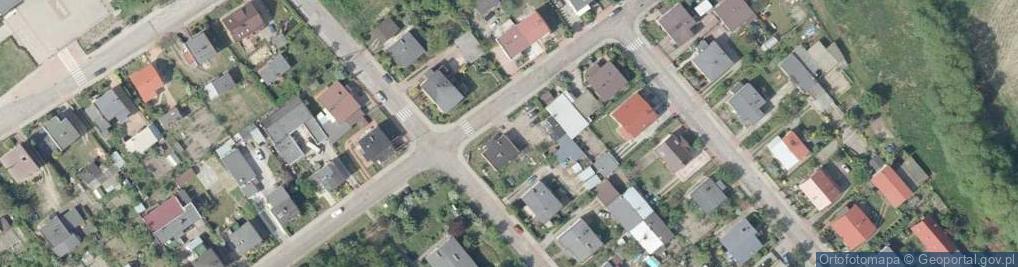Zdjęcie satelitarne Róż ul.
