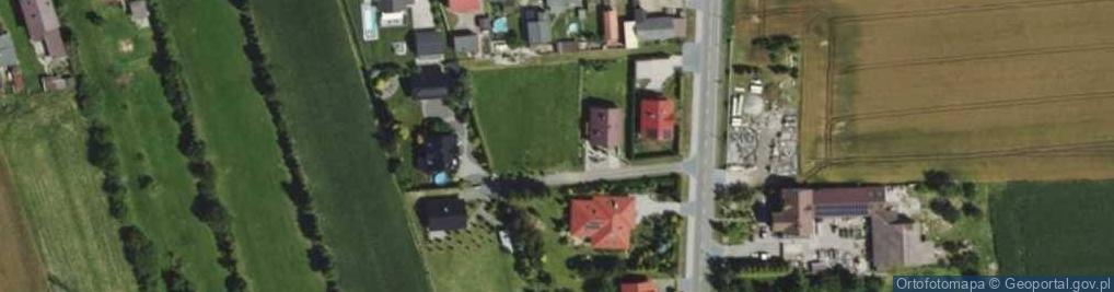 Zdjęcie satelitarne Różana ul.