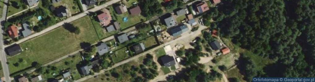 Zdjęcie satelitarne Równoległa ul.