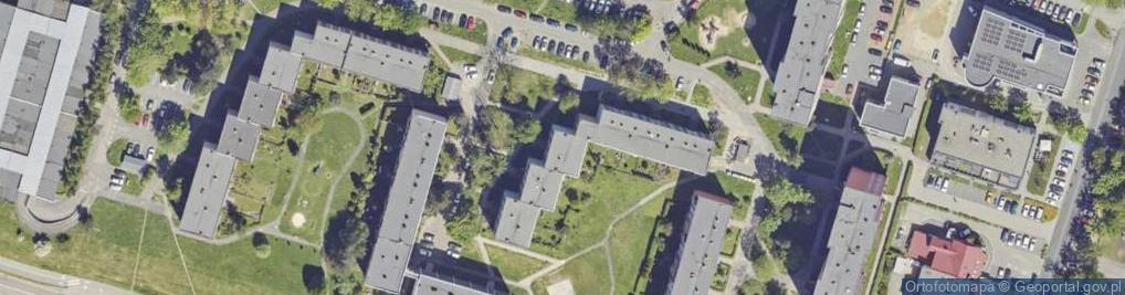 Zdjęcie satelitarne Rodakowskiego Henryka ul.